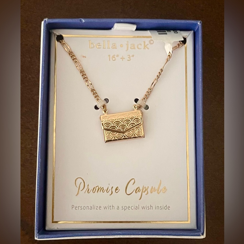 Bella• Jack Promise Capsule Necklace